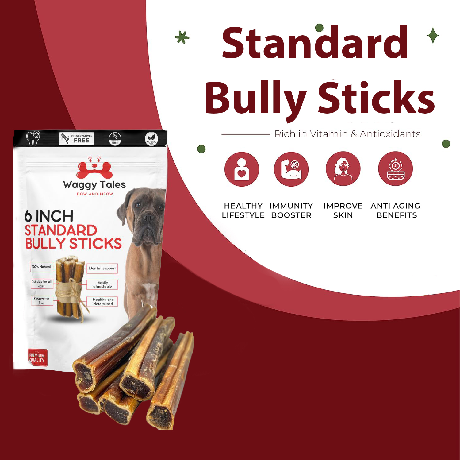 standard bully sticks